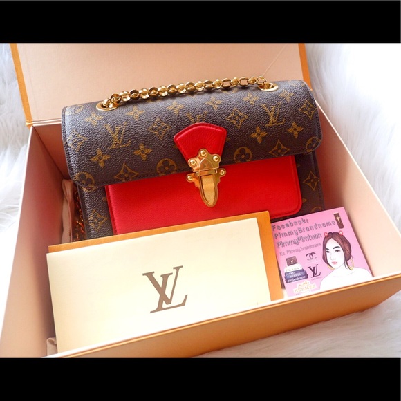 🍒 🍒 Louis Vuitton Victoire Cherry 🍒 🍒 - Picture 4 of 11